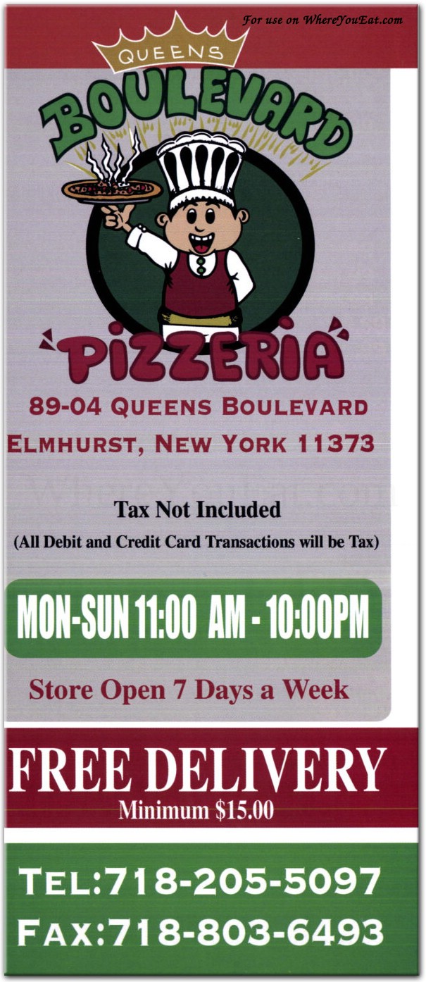 Queens Boulevard Pizzeria in Queens